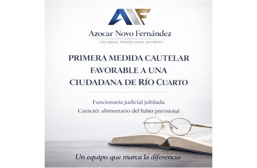 LA JUSTICIA RECONOCE EL CARACTER ALIMENTARIO DEL HABER…