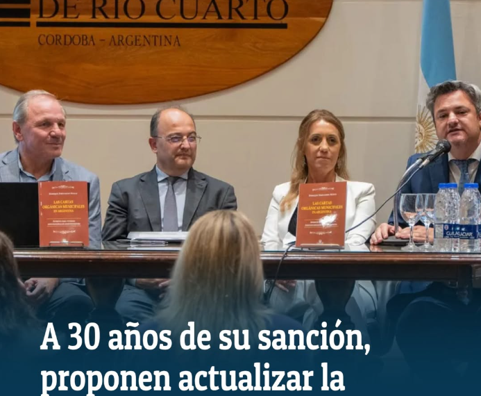 30° aniversario de la Carta Orgánica Municipal de Río Cuarto